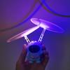 Induction Flying Aircraft Spaceman Design Mini Toy Helicopter Induction Control Aircraft Lighting for Kids Interaction Gift