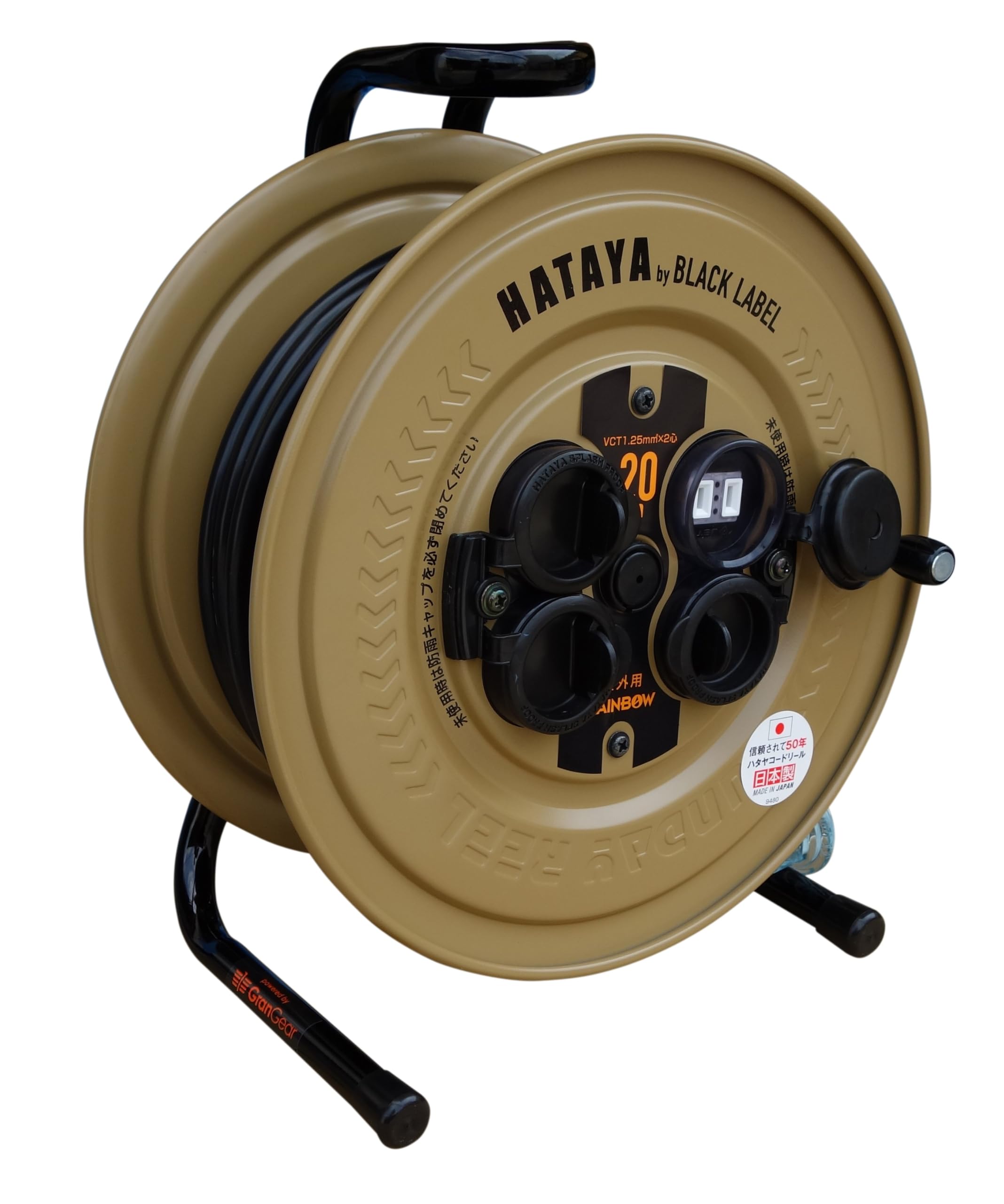 

HATAYA Sunday Rainbow Cord Уличный Дождезащищенный Пустынный Цвет Коллаборация HATAYA x GranGear Пустынный Цвет Катушка, 20м, (Отделка СС-20), Продукт, SS-20BE