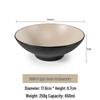 Large Frosted Melamine Ramen Bowl - Japanese-Style Restaurant Noodle Bowl for Mala Tang, Luosifen, Soup, and Rice Noodles