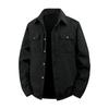 Werkjas met Kraag Lange Mouwen Losse Casual Top Grote Maten