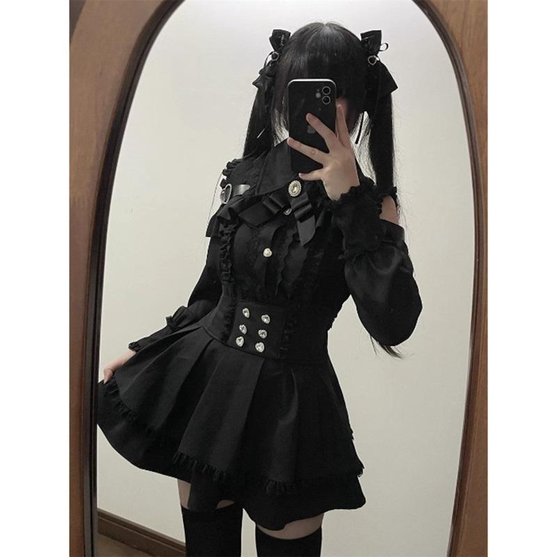 JK Svārki Japāņu Stila Lolita Y2K