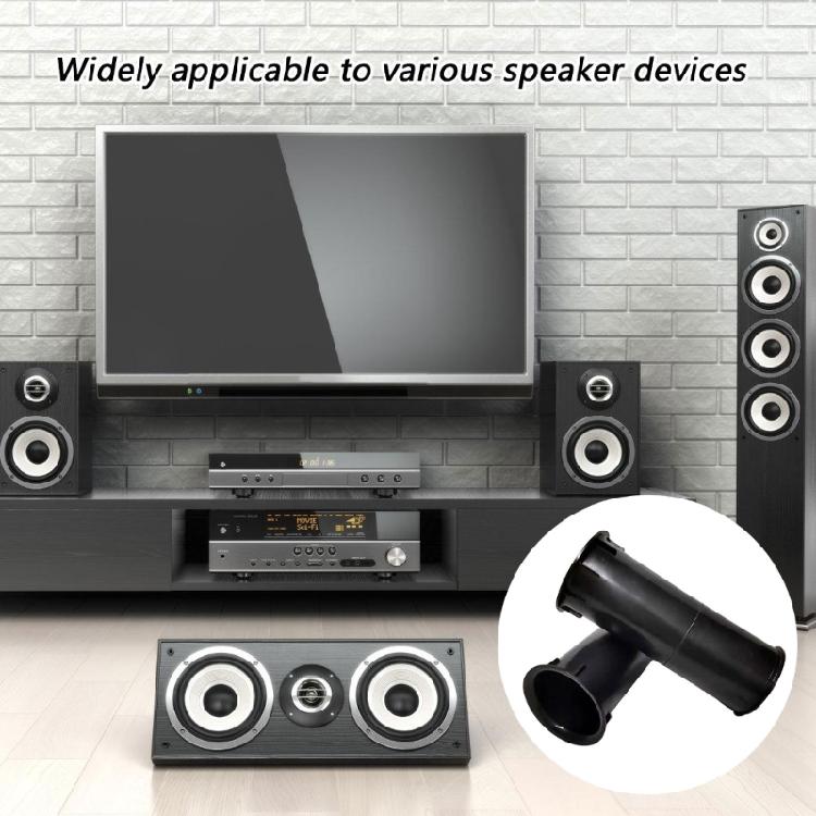 Easy Installation Speaker Port Tube Plastic Bass Box Vent For Speakers Enhances Sound Quality Quick Setup Subwoofer