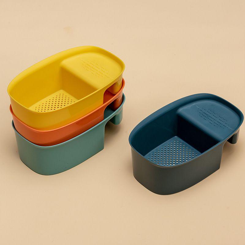 Draining Sink Strainer Basket Kitchen Garbage Filter Hanging Rack Storage