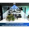 Caméra de vidéosurveillance - DCSEC - Grand angle 180° - 2MP - 1080P HD
