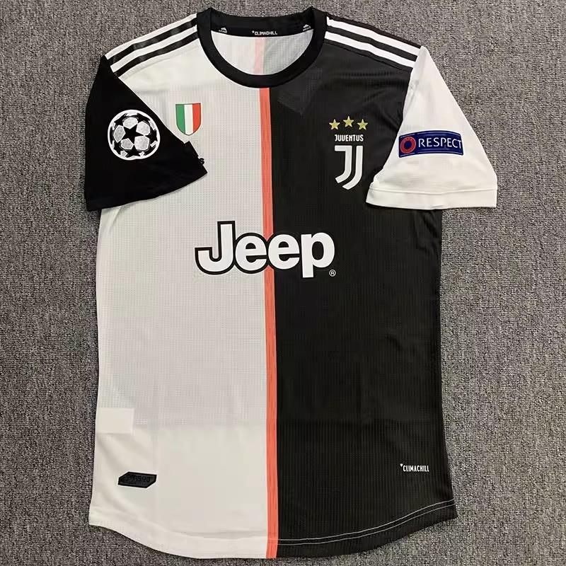 Vintage 1920 Juventus Jersey Home Serie A Champions League No. 7 Long Short-Sleeved Set Football Jersey Fans