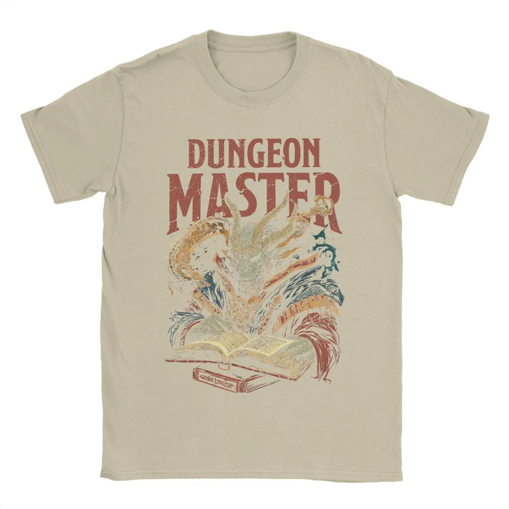 Summer Men Women Dungeon Dragon DnD Master T-shirt Cotton Clothes Retro Round Neck T-shirtT-shirt Street Wear