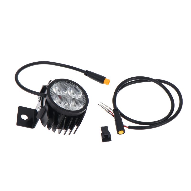 Scratch-resistant LED Headlight for Kukirin G2ProDB Electric Scooter High Brightness Durable Headlamp for Night Commuting