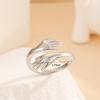 Adjustable Open Hug Ring, Love Romantic Hug Open, Anniversary Jewelry Gift, Unisex, Can Be Used As A Gift For Family And Friends
