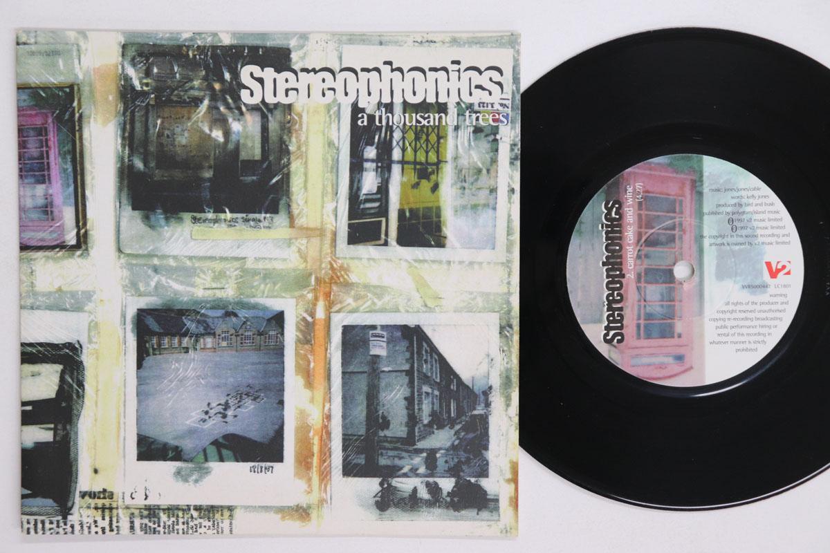 7-дюймовая пластинка STEREOPHONICS A Thousand Trees VVR5000447 V2 1997 UK Rock Б/у