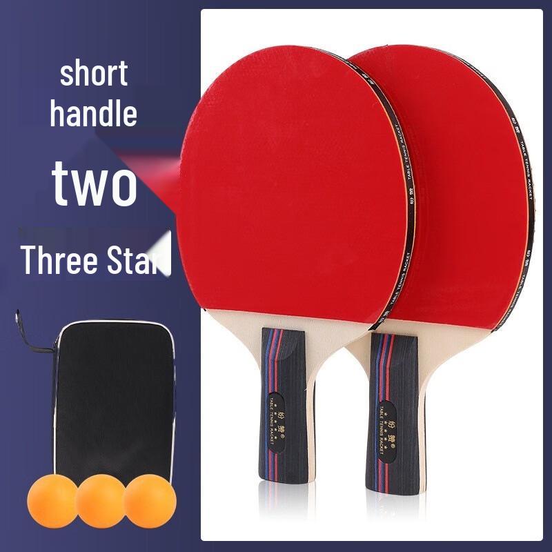 WEZHO 3-Star Table Tennis Racket Set with Bag & Balls