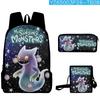 Classic Popular my singing monsters 3D Print 3pcs/Set School Bags Laptop Daypack Backpack Inclined shoulder bag Pencil Case