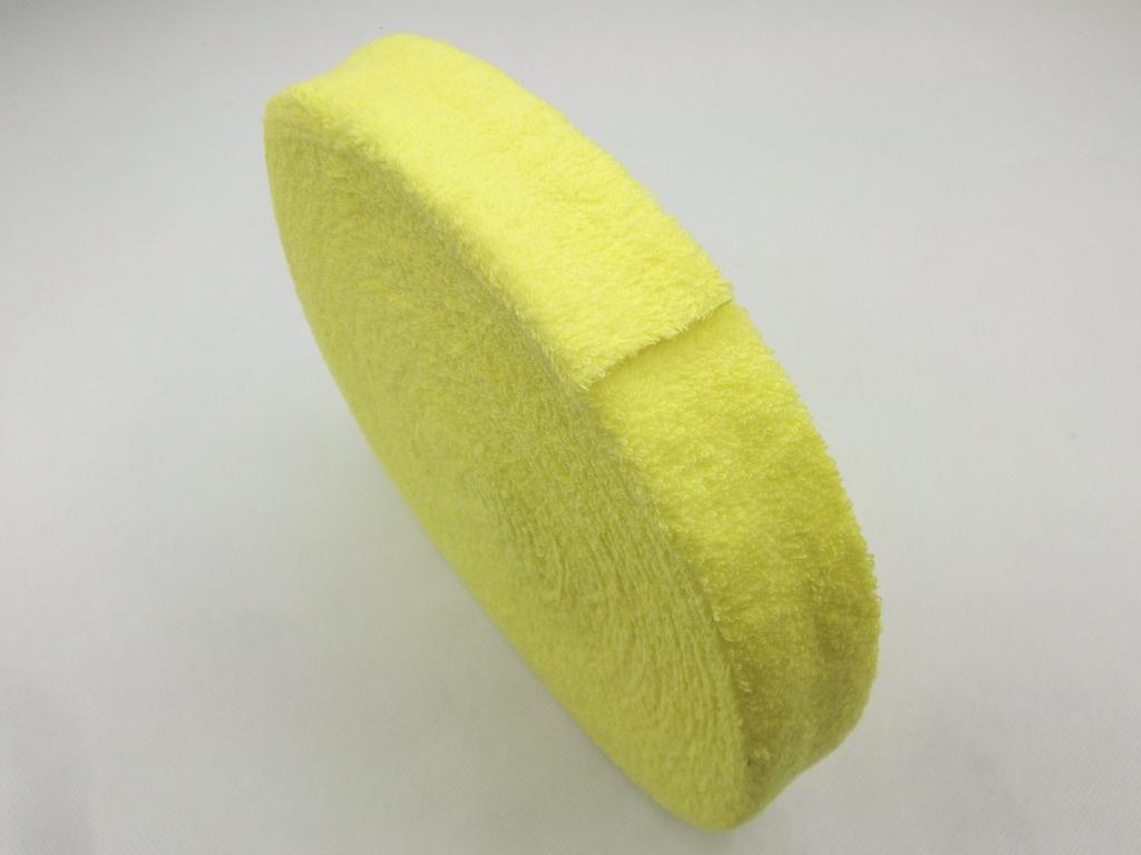 Cotton Grip Tape 10 Meters with End Tape for and Squash [phalatina] Thick, Quick-Drying Towel, Long, Badminton, Tennis, (Yellow)