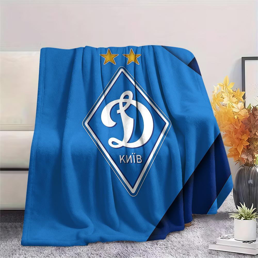 Dynamo Kyiv Flannel Blanket, High Quality Comfortable for All Seasons, Home Decor, Warmth and Comfort