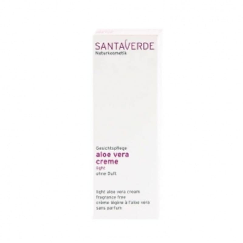 Santa Verde Aloe Vera Light Cream 10 Ml (Unscented)