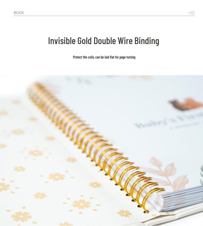 Cross-border Baby Growth Record: Photo Diary & Children's Notebook