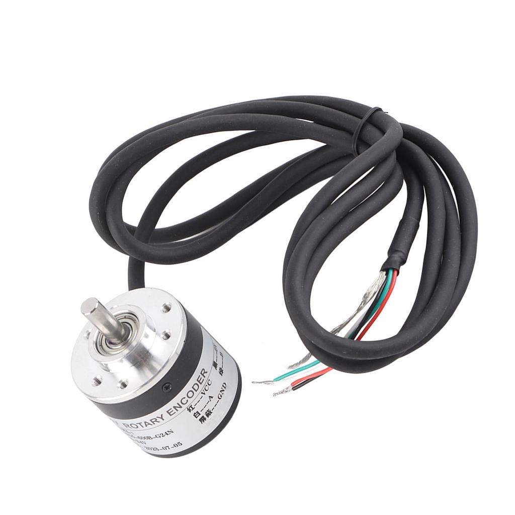 Industrial Automation Equipment 600P/R Magnetoelectric Incremental Rotation Encoder 5V‑24V  2‑Phases Shaft 6mm