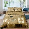 Black Death Moth Bedding Set Gothic Skull Duvet Cover Set Butterfly Bedclothes 2/3pcs Moon Stars Luxury Home Textiles
