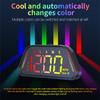 G23 Universal Digital Gps Speedometer Color Font Hd Lcd Projection Car Hud Multi Functional Tester Head Up Display