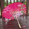 70cm Classical Oil Paper Umbrella Chinese Style Tassel Umbrella Silk Fabric Tassel Umbrella  Girls