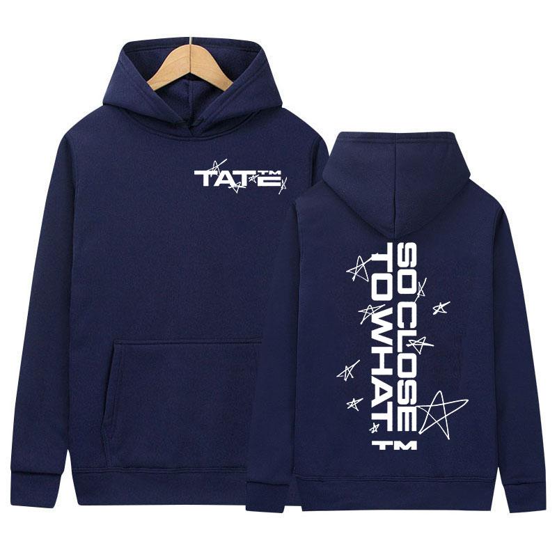 Tate McRae So Close To What Tour Nowe Nadruki Bluzy Hip Hop punk gotycki Pulower Bluza Unisex High Street moda Codzienna z Kapturem