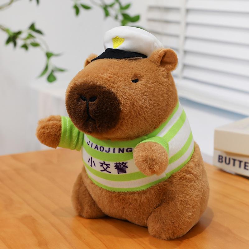 New Kapibara Plush Toys Capybara Dolls Dolls Stall Small Commodities Wedding Throwing Catch Dolls