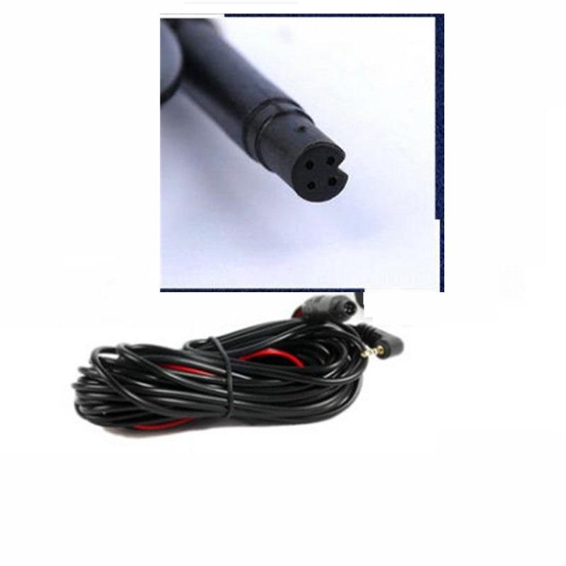 Reversing image Video cable 5 holes 4 Car reversing image Driving recorder Universal rear camera Night vision