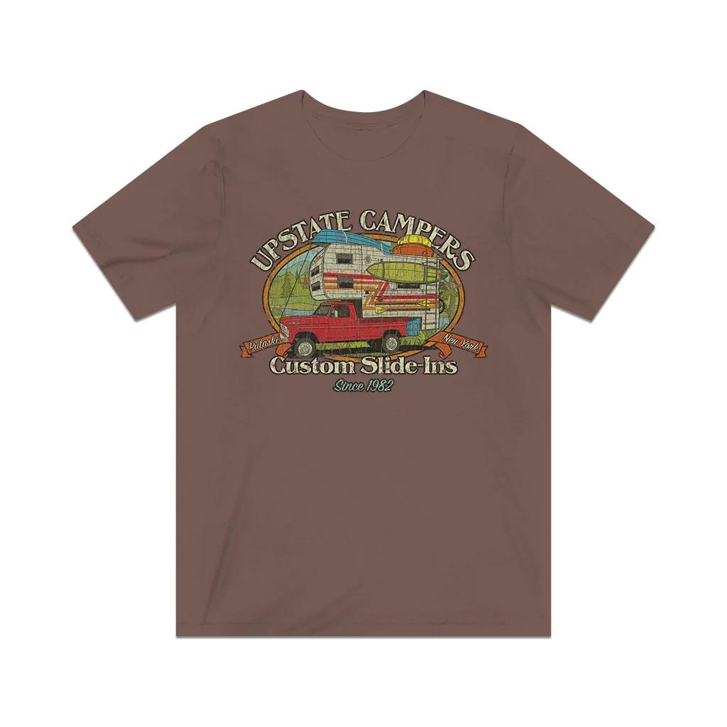 

Upstate Campers 1982 Vintage Men s T shirt XL