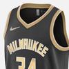 New Nike Giannis Antetokounmpo Milwaukee Bucks 2024 Select Series Men's Nike Dri FIT Nba Swingman Jersey FN5911-053