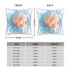 3D Princess Rosalinas Pillow Cover Funny Pillow Case For Sofa Home Decoration Comfy Cushion Cover Gift