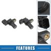 Car Transmission Speed Sensor No.4262039200/4262139200 for Kia New Sportage 2006-2010 Plastic Black 2 Pcs