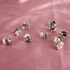 10Pcs Button Brooch Set  Pearl  Pin Coat Clothes Accessories