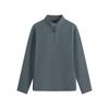 2025 Men's Stand-Collar Casual Orlon Sweatshirt Jacket: Trendy, Loose, Warm for Autumn/Winter