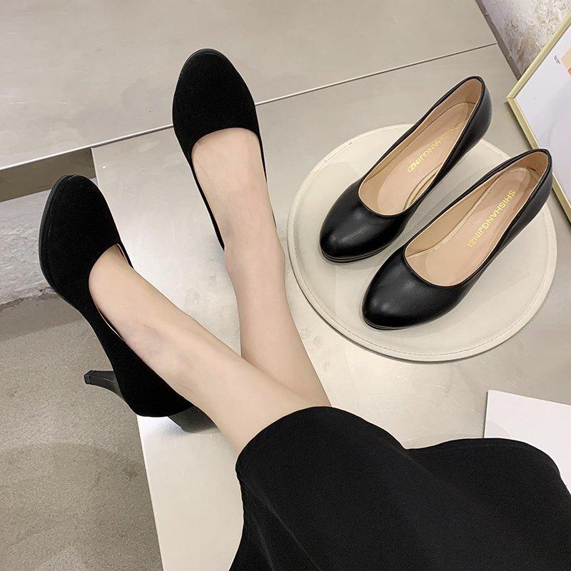 

Мода 2024 года. Туфли на высоком каблуке. Женские белые свадебные туфли. Элегантные толстые туфли на высоком каблуке. Модные туфли-лодочки для вечеринок. Весенняя обувь. 42