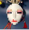 Maschera di Maschera Intera Dipinta a Mano in Stile Cinese per Donne - Accessorio per Festa Hanfu