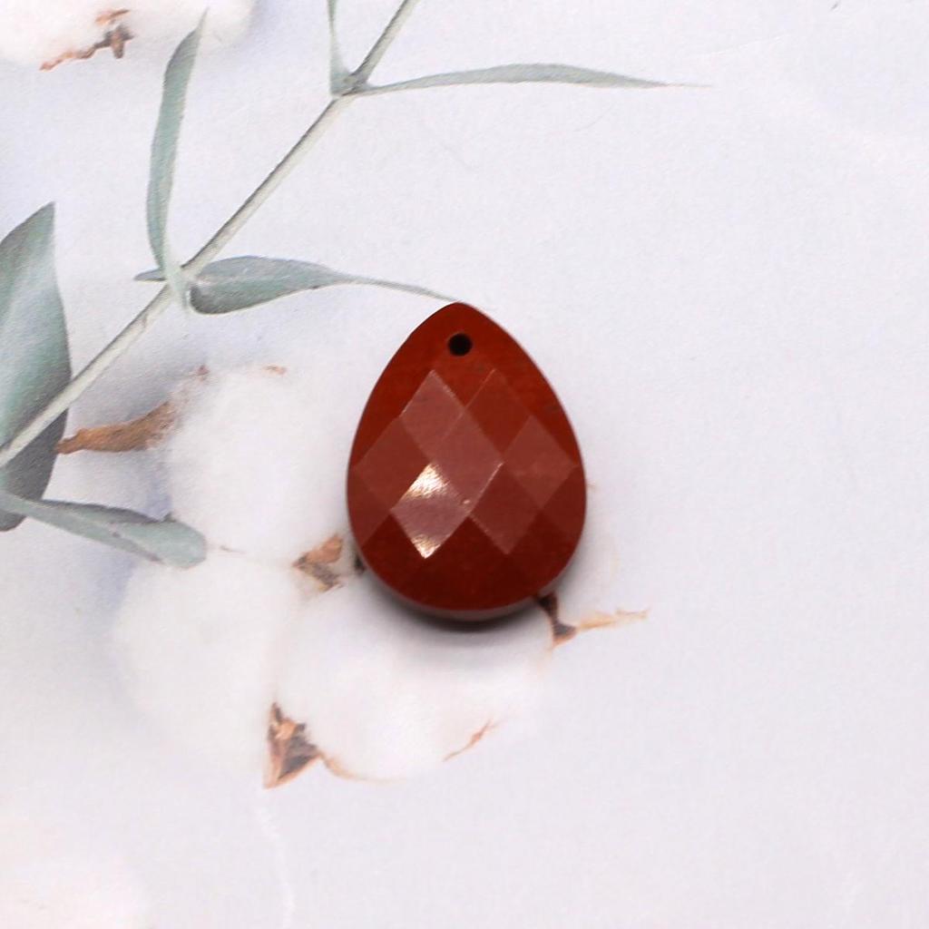 2Pcs Faceted Pendant Natural Stone Opal/Labradorite Drop-Shaped Pendant For Jewelry Making DIY Earrings Necklace Accessory