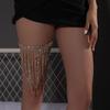 Summer Exaggeration Leg Chain Women Gothic Thigh Chain Cute Nightclub Jewelry Halloween Cosplay Beach Party Jewelry