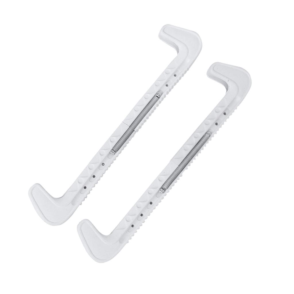 2 pcs ICE HOCKEY SKATE BLADE GUARDS COVERS Adjustable WALK