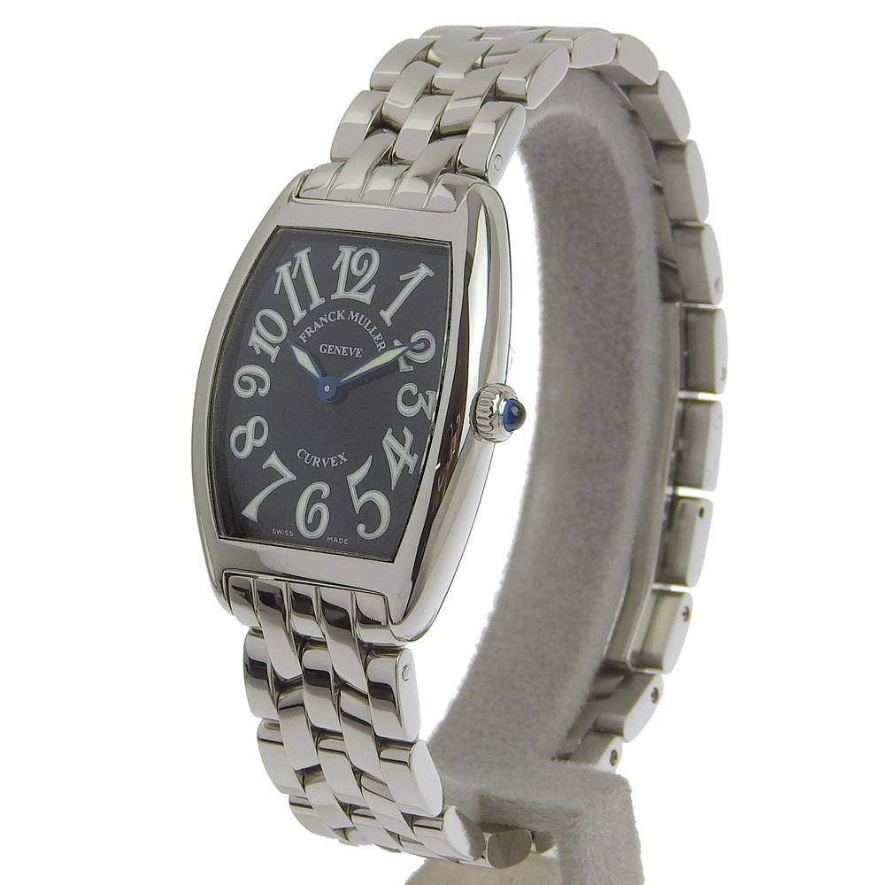 FRANCK MULLER Tonocar Vex Watches 1752QZ blackDial Stainless Steel Quartz Analog display Women Used