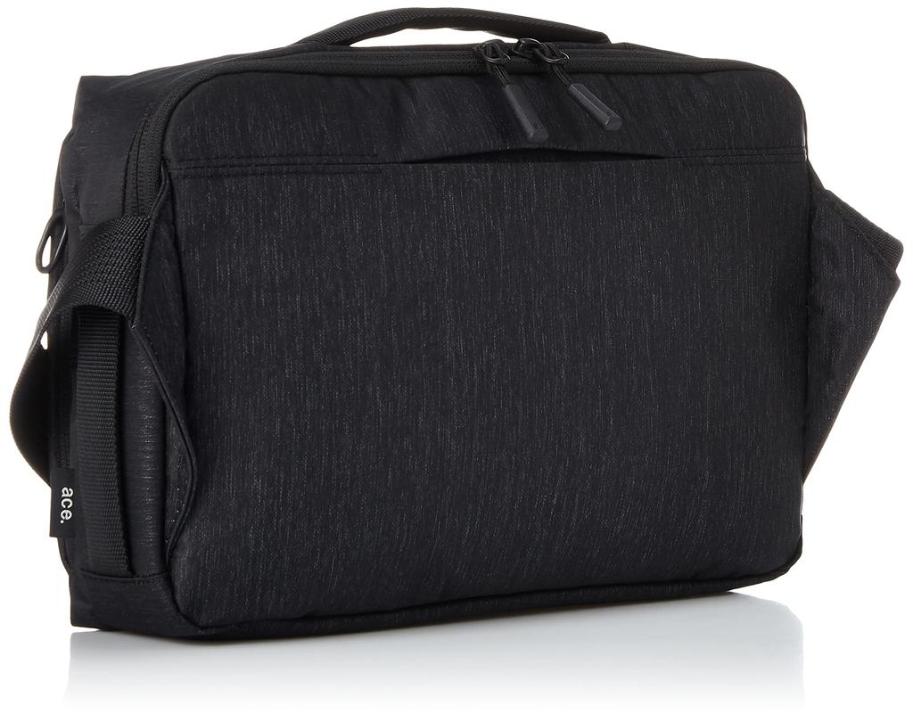 Shoulder water compatible with B5 Hansley 8 inch tablet limited edition black [Ace Gene] bag, repellent, size, SDH, storage, multi-access pocket, No.