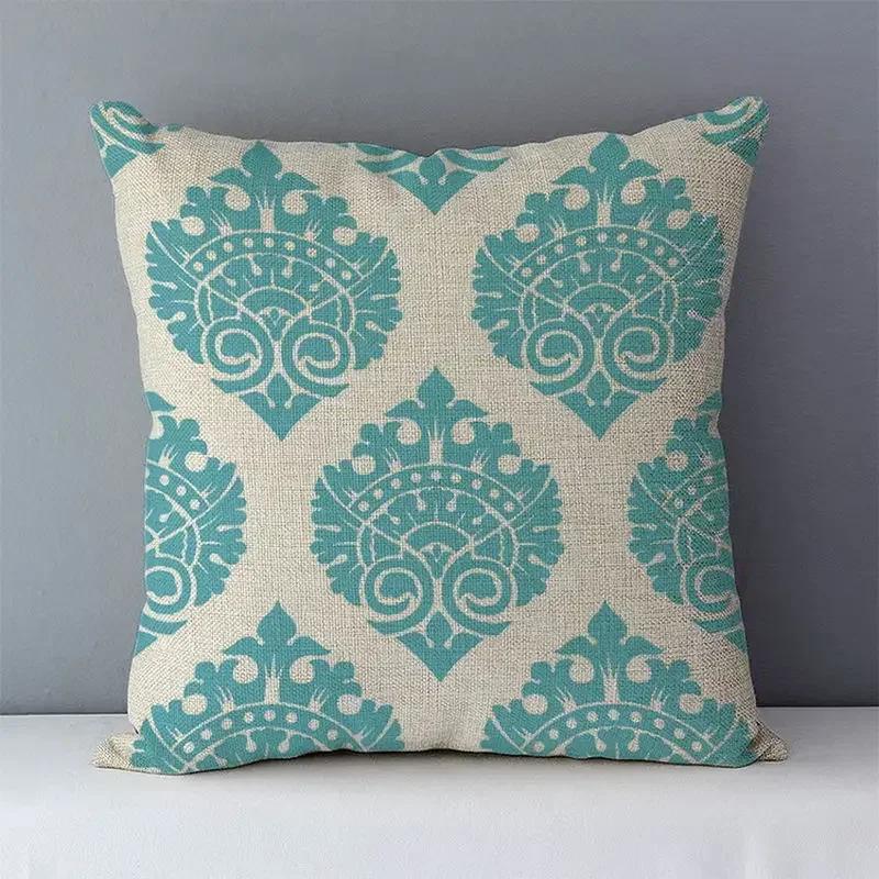 45X45cm Featured Hot Sale Geometric Cozy Cushion Cover Home Decorative Pillows Cover Square Cushion Covers Pillow Case