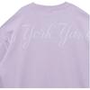 New Era SS22 Solid Color Crew Neck Long Sleeve Sweatshirt Unisex sweatshirt Purple 13095683