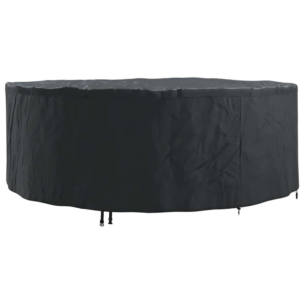 Furniture Cover Black 244 x 244 x 85 cm 210D Oxford Fabric
