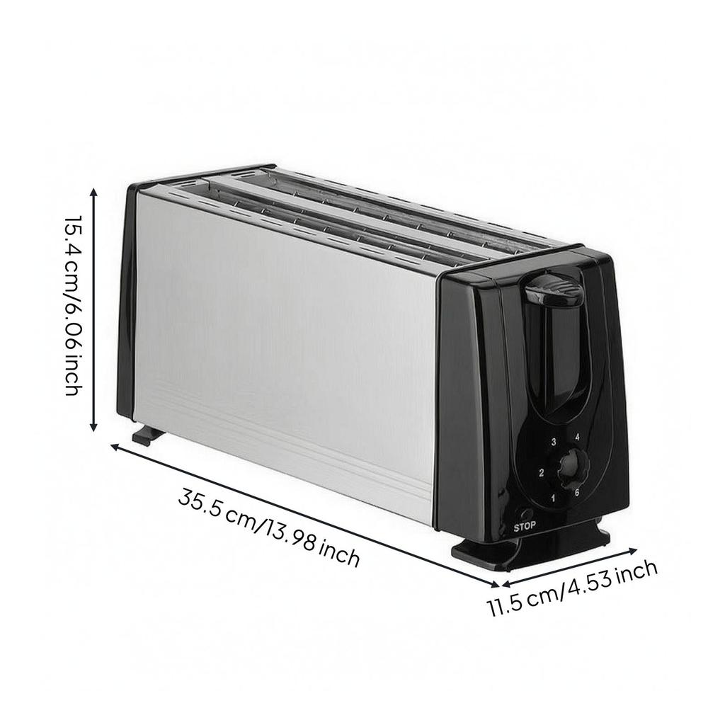 Electric Bread Baker 6 Settings Automatic for Busy Households, Breakfast prepare,