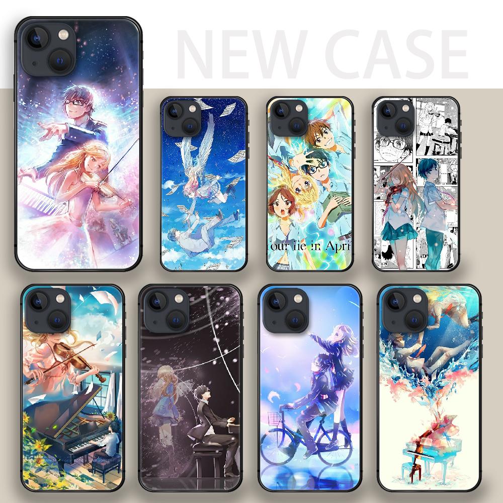 

Чехол для телефона «Твоя ложь в апреле» для iPhone Samsung Galaxy Redmi Xiaomi Oppo OnePlus Note SA 7 8 9 10 11 12 13 14 20 21 22 23 53 54 Pro Max Plus Ultra