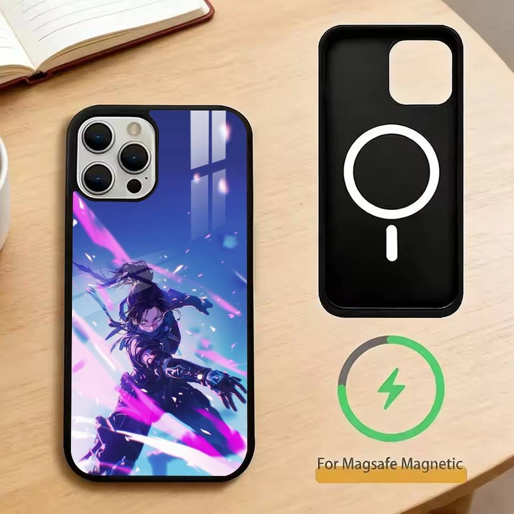 Apex Legends   Phone Case For iPhone17,16,15,14,13,12,11 Plus,Pro Magnetic with Magsafe Wireless Charging