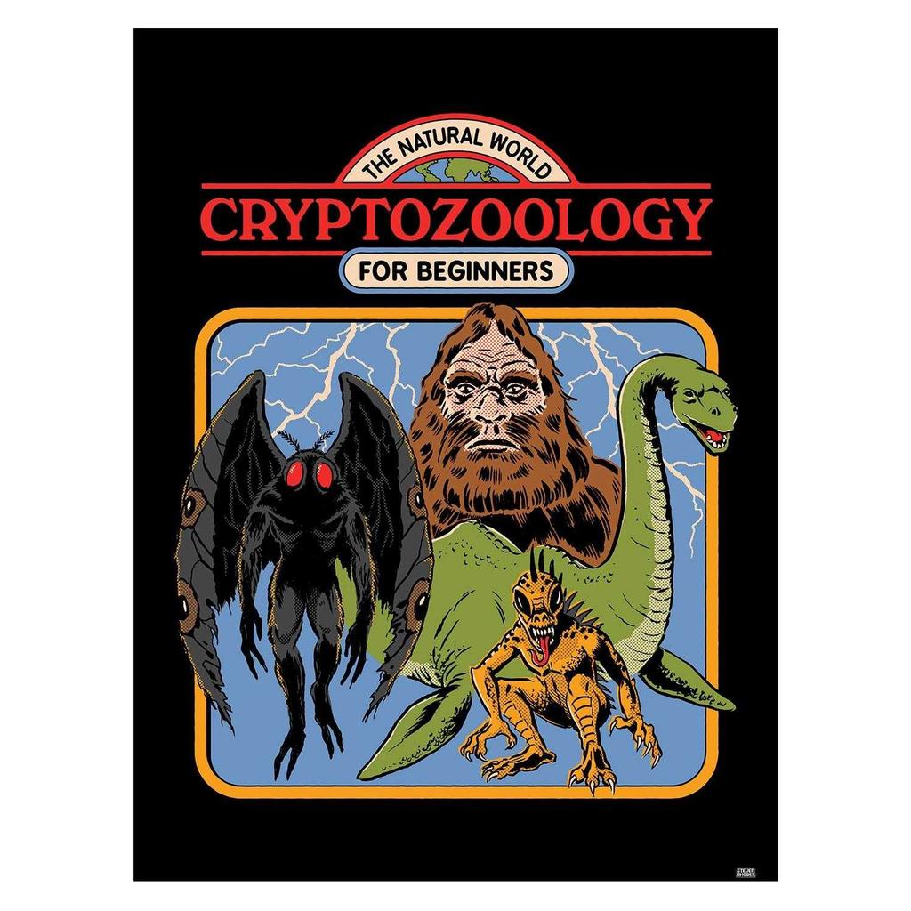Steven Rhodes Cryptozoology For Beginners Print