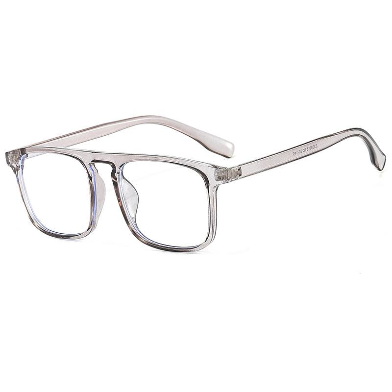 New anti-blue glasses, men's and women's computer mobile phone flat glasses, plain decorative glasses