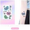 Ruikalong Cartoon Mermaid & Butterfly Glitter Tattoo Stickers for Children