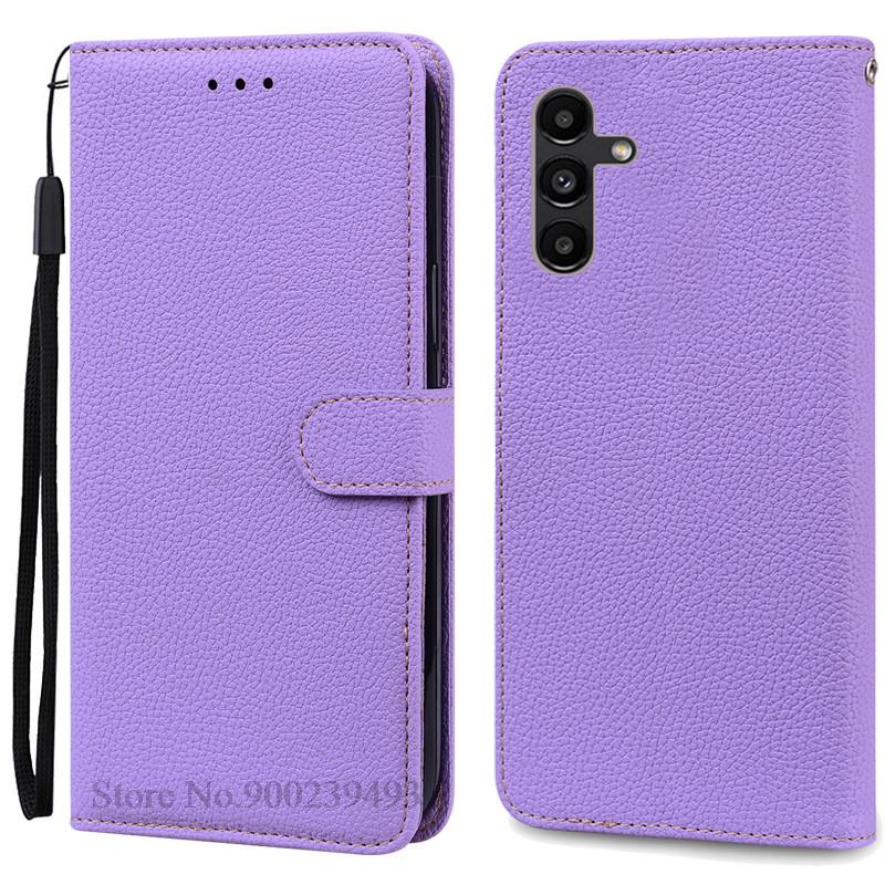 Pouzdro A04S Pro Samsung Galaxy A04s Pouzdro A047F Kožené Peněženkové Vyklápěcí Pouzdro Pro Samsung Galaxy A04S Pouzdro na Telefon Kryt Peněženky Fundas