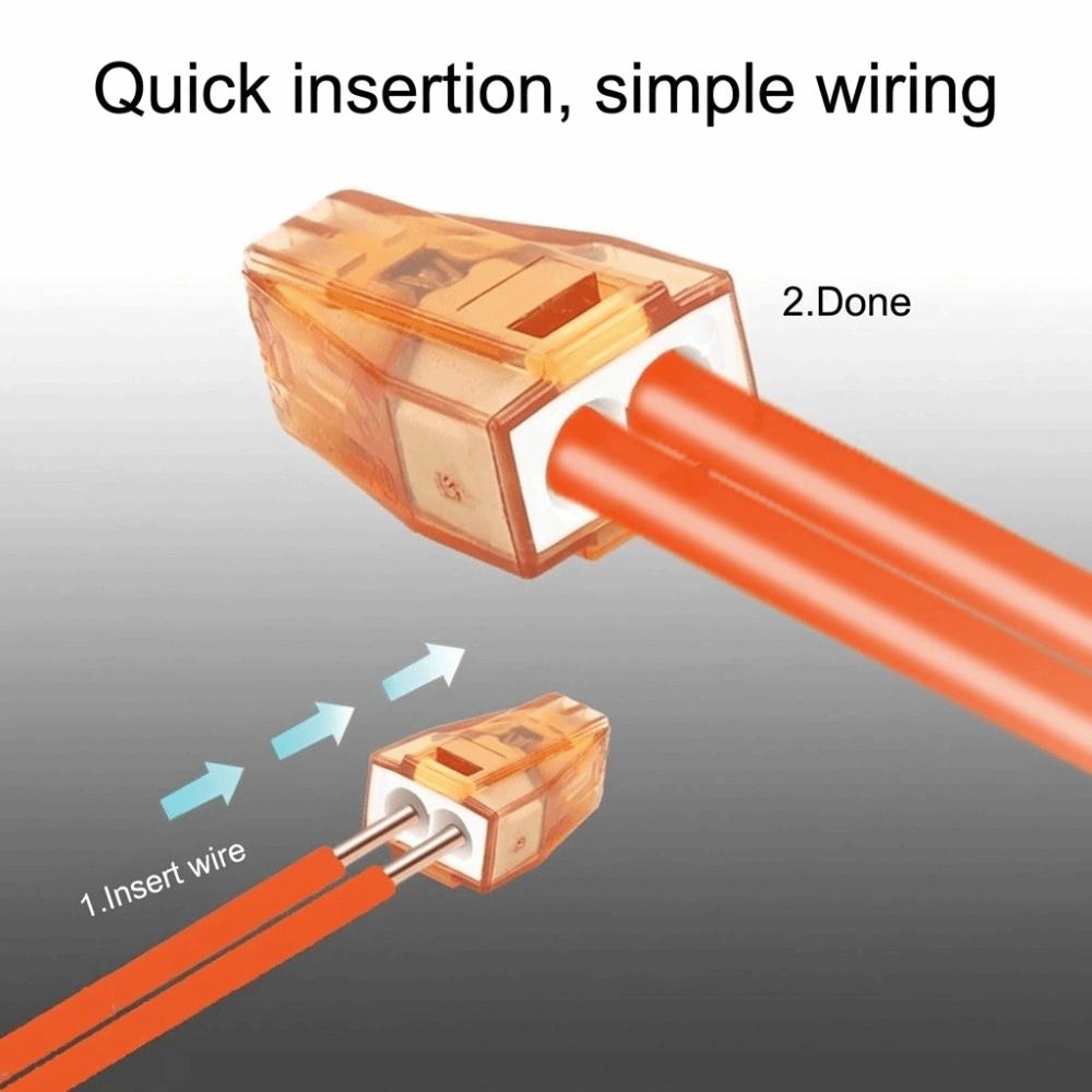 10PCS Push In Quick Terminal 2/3/4/5/6/8 Pin Splice Terminal Electrical Connector Electrical Wiring